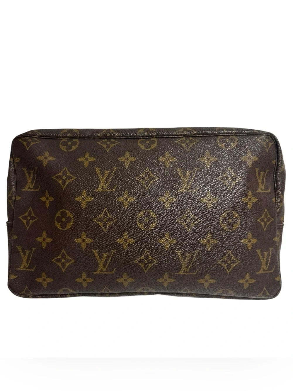 Louis Vuitton Monogram Leather Vintage Toiletry 28 Trousse Clutch Cosmetic Bag